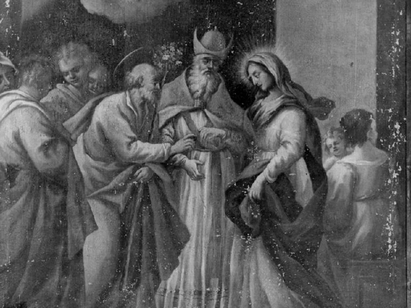 1710-Giuseppe Fantastici - Sposalizio di Maria Vergine - Sovicille (SI)